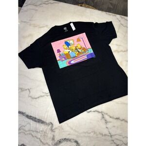 Brand New The Simpsons Black Tshirt with Tags Size 2XL 100% Cotton